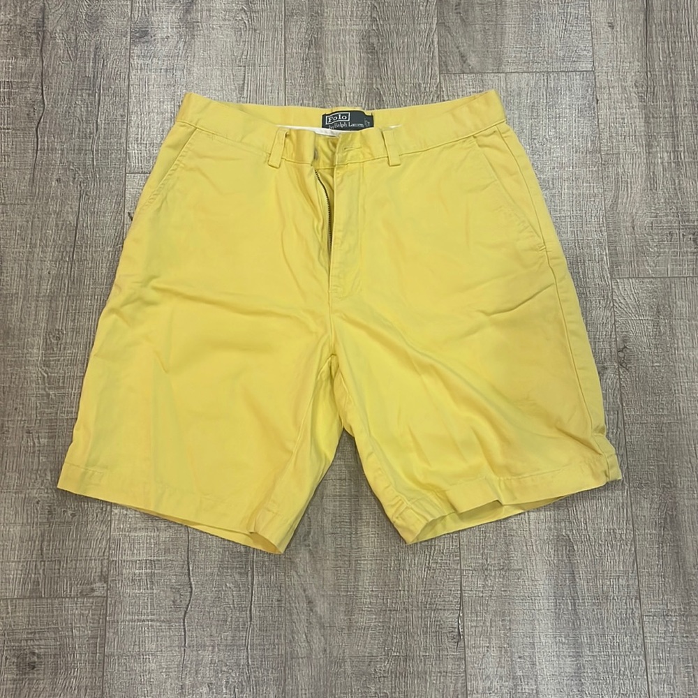 Polo yellow shorts